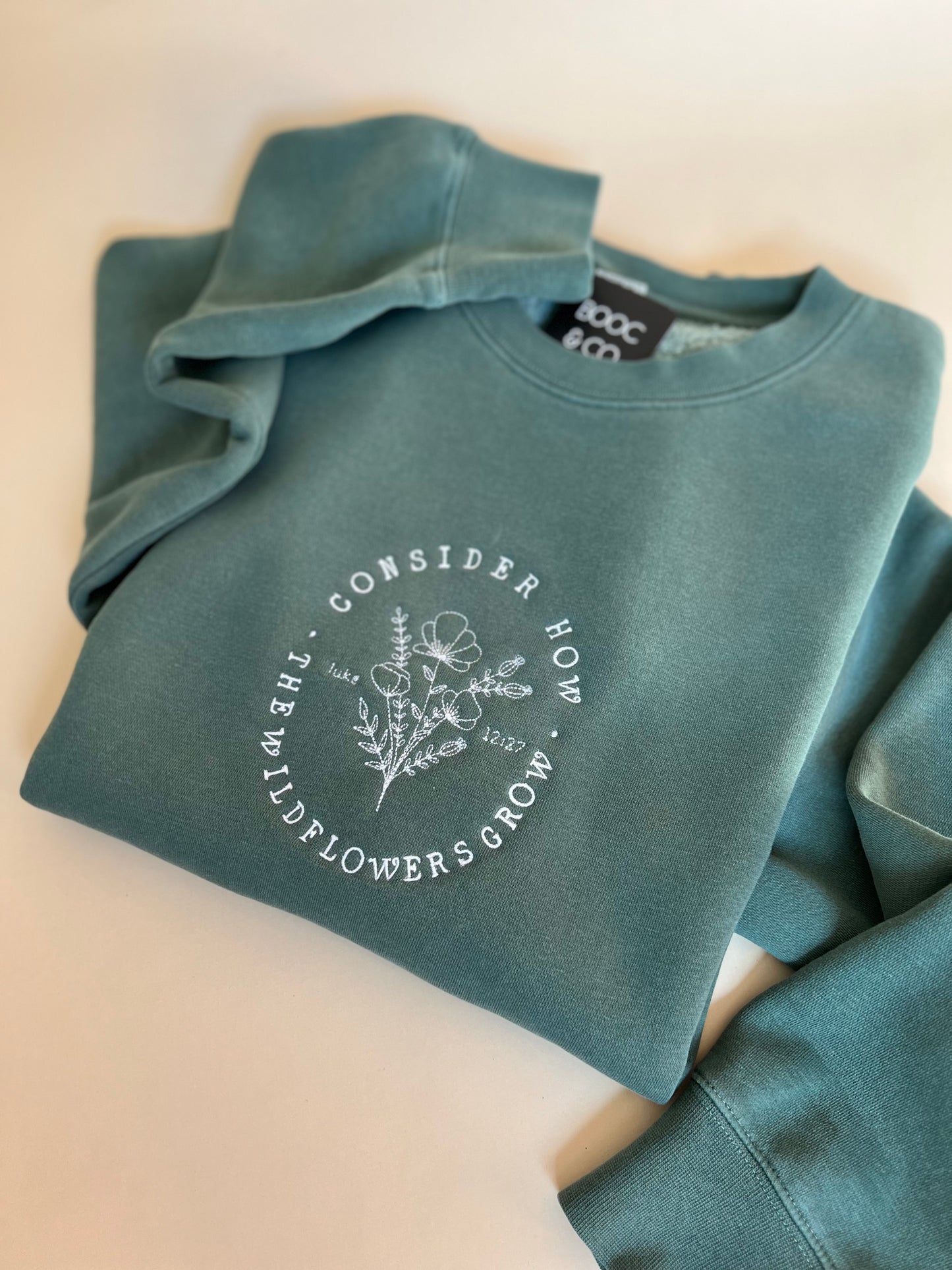 Consider How The Wildflower Grow Sweatshirt